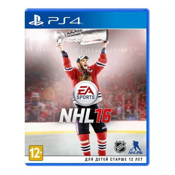 Игра NHL 16 (PlayStation 4, Русские субтитры)