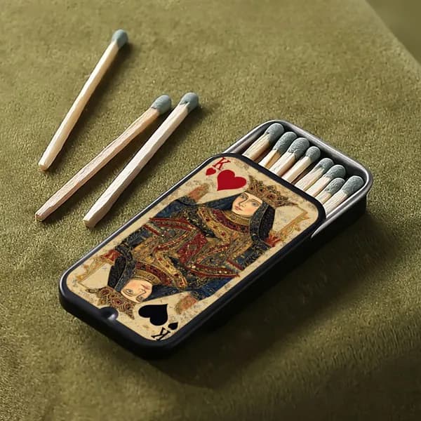 1 шт. ретро-спичечный коробок, за исключением спичек