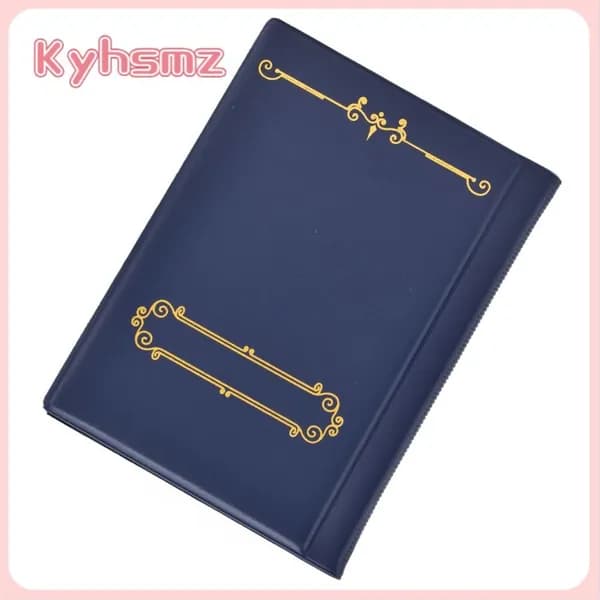 Книга для сбора монет синий
