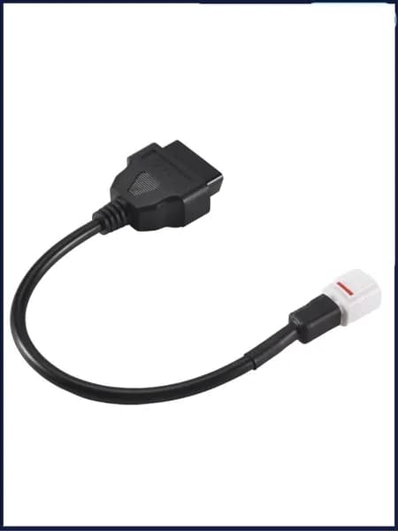 4-контактный к OBD2 считыватель кодов неисправностей мотоцикл сканер диагностический кабель совместим с MT10 FZ10 XSR700 TmAX530 R6