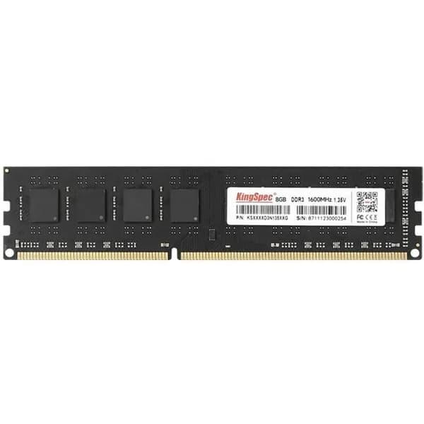 KingSpec Оперативная память KingSpec KS1600D3P13508G Оперативная память , DDR3L, 8GB (1x8 GB), 1600 MHz, CL11, DIMM DDR3L, 1600 МГц, 1 x 8 ГБ (KS1600D3P13508G)