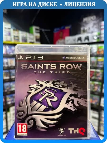 Игра Saints Row: The Third PS3 (Box)
