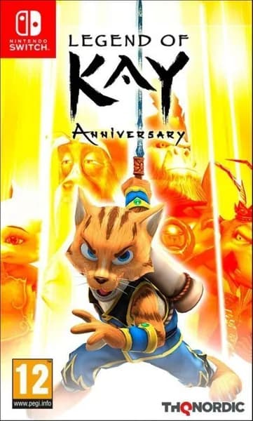 Игра Legend of Kay Anniversary Switch Картридж на Nintendo Switch