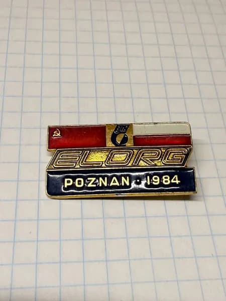 Значок "ELORG Poznan 1984"