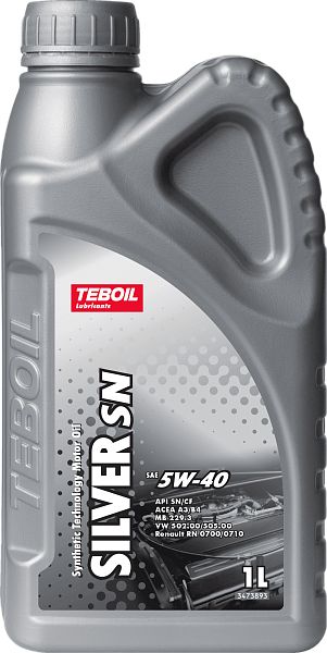 TEBOIL 5W-40 Масло моторное, Полусинтетическое, 1 л