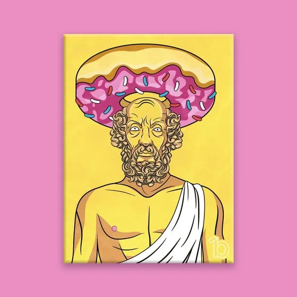 Обложка на паспорт с принтом DONUT GOD