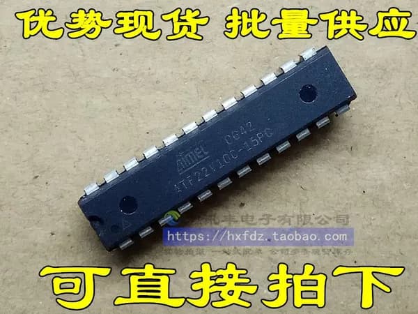 1шт ATF22V10C-15PU ATF22V10C-15PC DIP-24 ic чип Электронные компоненты BOM