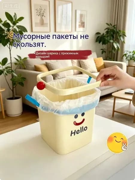 Мусорный бак Товары для дома, 1 шт