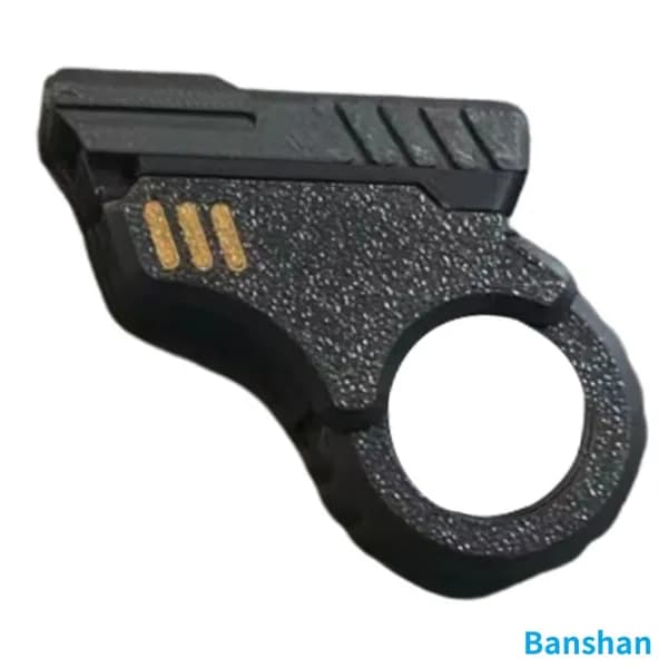 3D-печать револьвер M1911 с функцией нажатия и вращения, черный, магнитный антистресс-игрушечный механизм