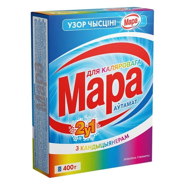 СОНЦА Стиральный порошок автомат МАРА с кондиционером 2 в 1 400 г