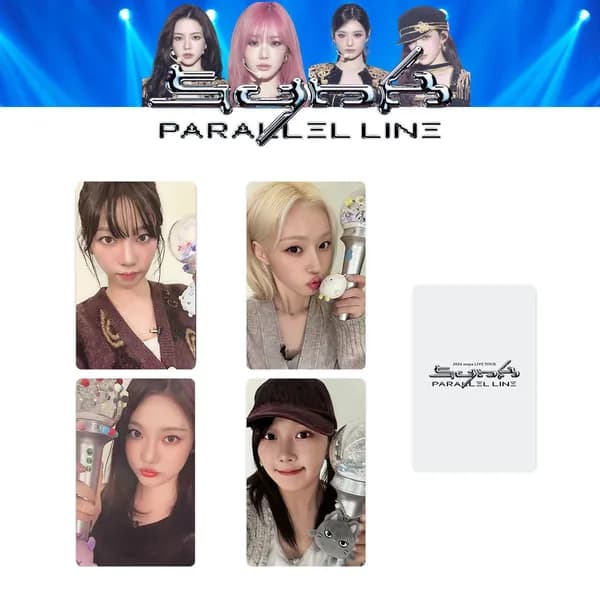 Карточки Aespa k-pop карточки коллекционные 5.4*8.6cm 4 шт