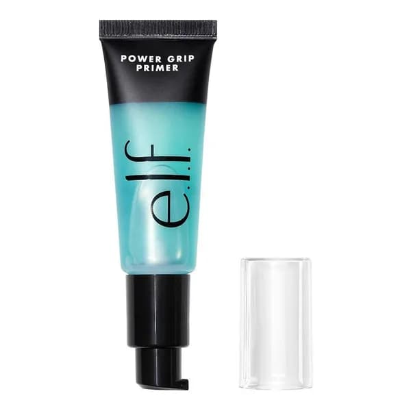 e.l.f. Power Grip Primer, Увлажняющий праймер для лица на гелевой основе, Разглаживающий макияж,