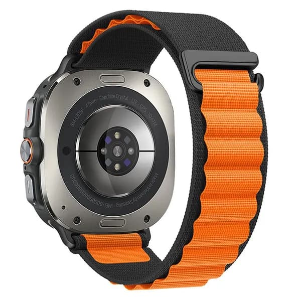 Нейлоновый ремешок-петля для Galaxy Watch Ultra 47 мм, дышащий спортивный ремешок для Samsung Watch Ultra 2025