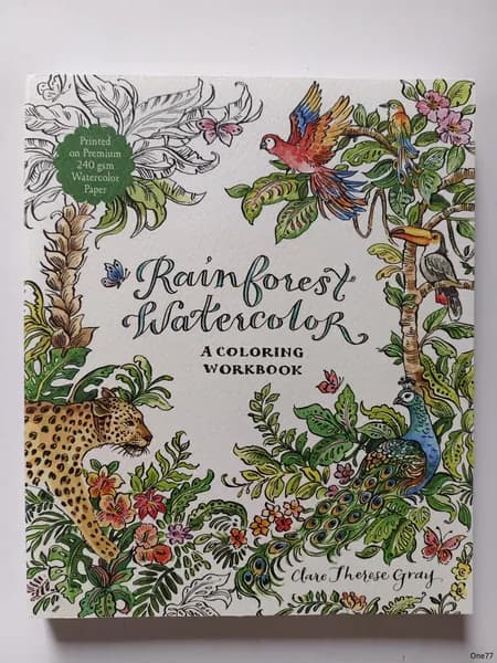 Rainforest Watercolor Clare Therese Gray / 2025