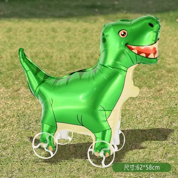 Ходячие воздушные фигуры (единорог, машинка, динозавр) Матовые 3D шары для детских праздников!