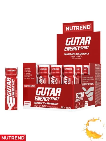 Энергетик GUTAR ENERGY 20 шотов по 60 мл, вкус натуральный