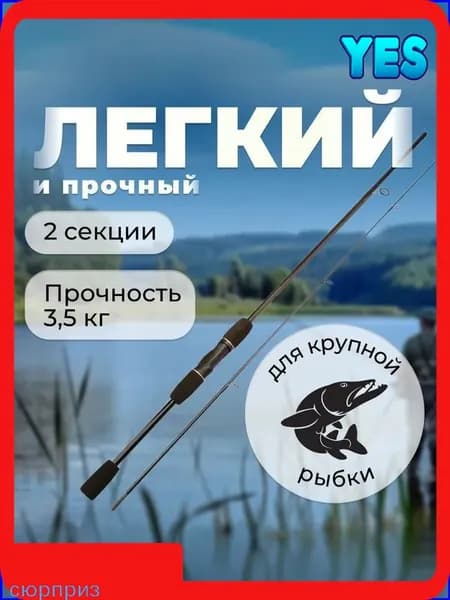 Спиннинг, рабочая длина:  165 см , до 5000 гр