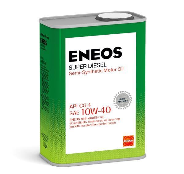 ENEOS 10W-40 Масло моторное, Полусинтетическое, 1 л