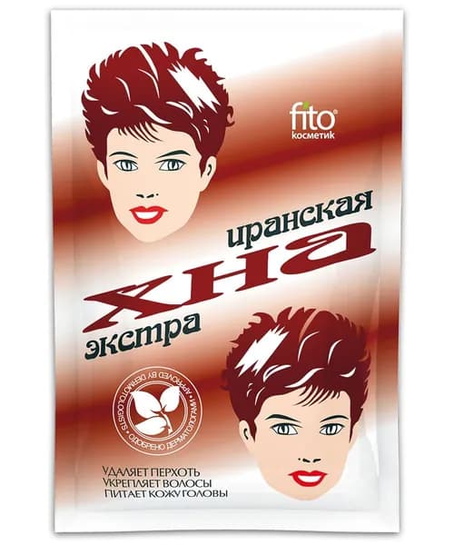 Хна натуральная Иранская Fito Косметик, в бумажной упаковке, 25 гр
