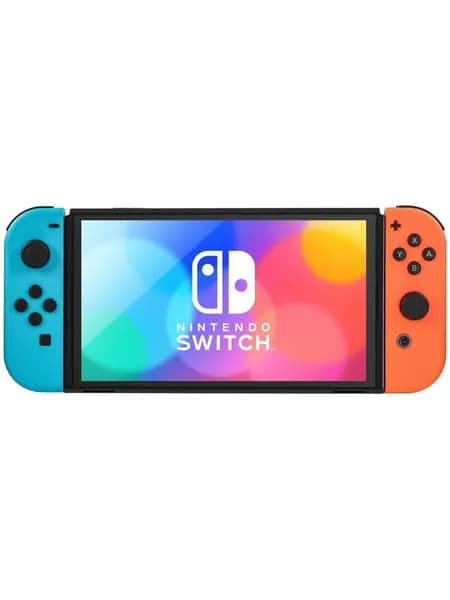 Игровая приставка Nintendo Switch OLED, красно-голубая (HEG-S-KABAA)