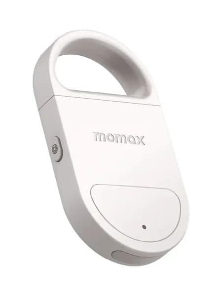GPS-трекер Momax PinBuzz Find My Locator (BR17W), перезаряжаемый, с фонариком - белый