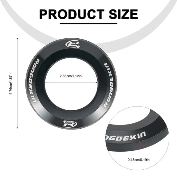 Велосипедная Гарнитура Cap Mountain Bike Top Cap Cover Из Алюминиевого Сплава с ЧПУ