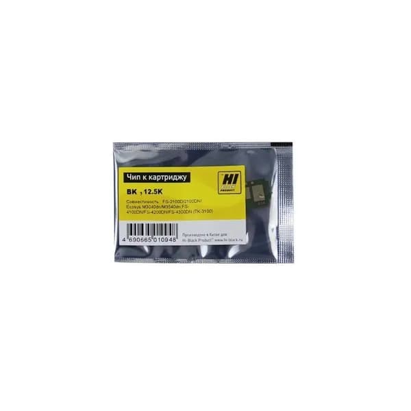 Чип к картриджу Kyocera FS-2100 2100D M3040dn M3540dn (Hi-Black) TK-3100 12.5K, Bk
