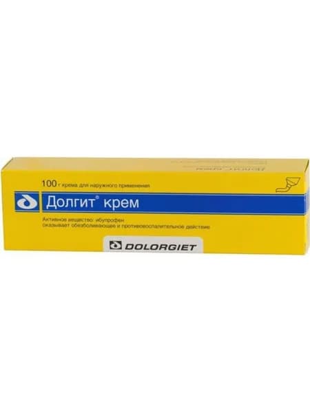 Долгит крем д/нар. прим. 5% туба 100г
