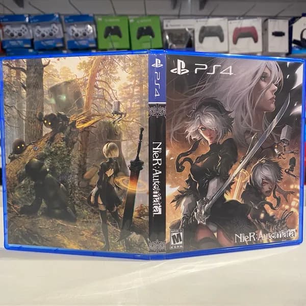 Игра " NieR: Automata " PS4- Кастомная обложка для диска