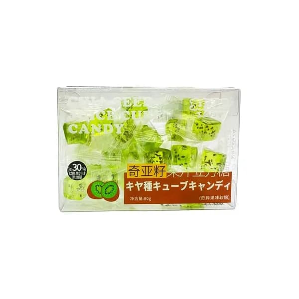 GUANDONG LEFEN Мармелад с семенами Чиа со вкусом киви, 80 г