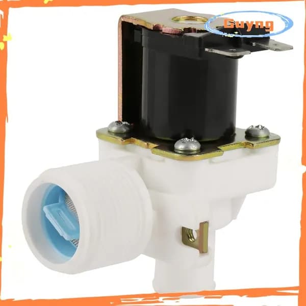 Электромагнитный solenoid клапан, 220V/240V, для управления потоком воды в стиральной машине