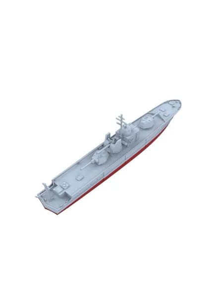SSC700768S 1/700 Военная модель комплект Советский Pr.1124 Поздняя модификация Полный корпус