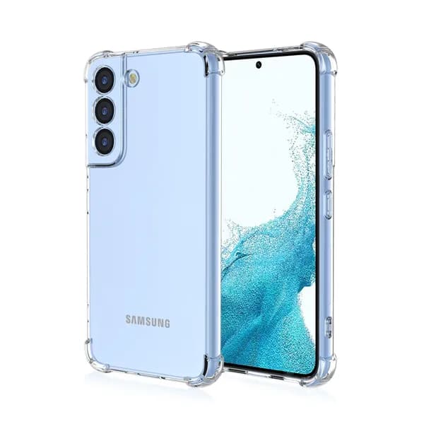 Противоударный чехол с усиленными углами для Samsung Galaxy S22 5G (SM-S901B, SM-S901B/DS, SM-S901U, SM-S901U1, SM-S901W) с защитой камеры и экрана
