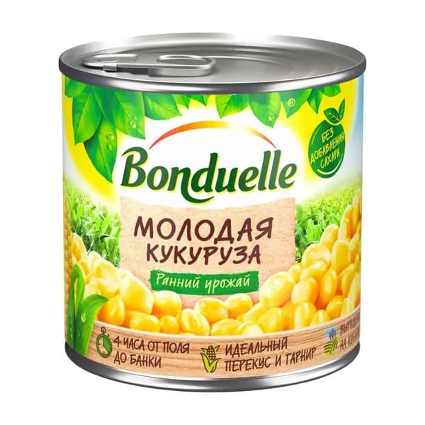 Кукуруза Молодая Bonduelle, 340 г