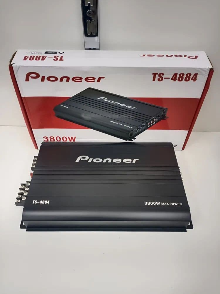 Автомобильный усилитель Pioneer TS-4884, 4-х канальный, 3800 Вт