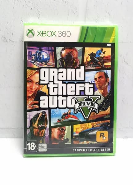Grand Theft Auto V GTA 5 Русские субтитры Видеоигра на диске Xbox 360. Товар уцененный