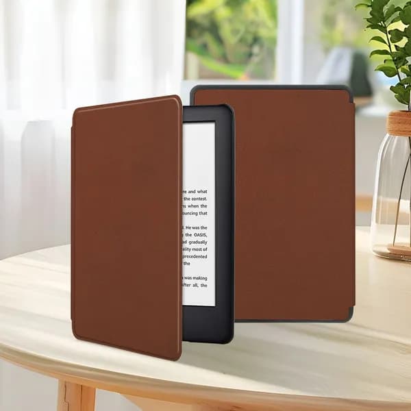 Чехол для Kindle Paperwhite 12-го поколения и Colorsoft Signature Edition 7 дюймов, магнитный, из ПУ кожи
