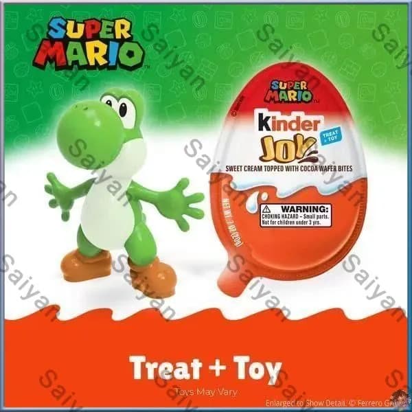 Шоколадное яйцо Joy, Super Mario с игрушкой, 20г х 3шт