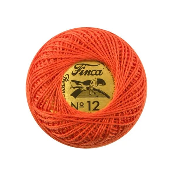 Мулине PRESENCIA HILATURAS "Finca Perle", Жемчужное, №12, однотонный цвет 1485, 1 моток