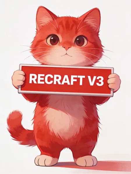 Нейросеть подписка Recraft V3 подписка на 25 генераций (ПО RiChat)