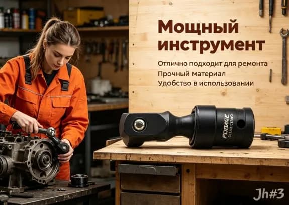 Карданный вал премиум, Универсальный шарнир электрического ключа
