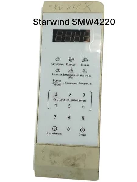 Сенсорная панель микроволновой печи Starwind SMW4220 . Разбор