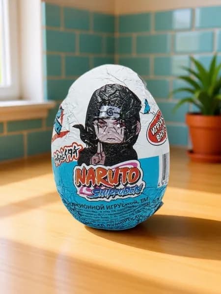 Яйцо шоколадное с коллекционной игрушкой Naruto Shippuden 20 г, Россия