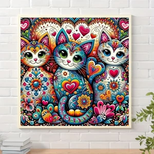 1 комплект DIY 5D-рисунок из алмазов без рамки