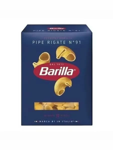 Макаронные изделия Barilla Пипе Ригате № 91 из твёрдых сортов пшеницы 450 г