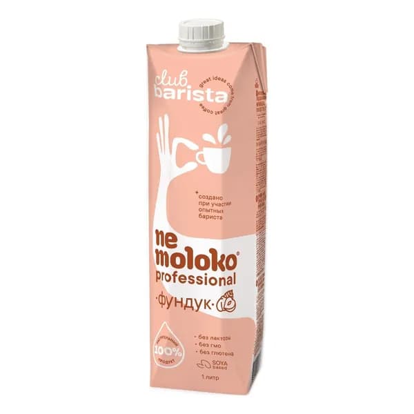 Напиток соевый Nemoloko фундук 1,5% 1 л