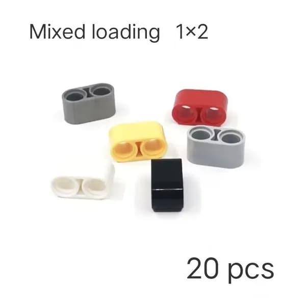 MOC Small Particle Technology Совместимые строительные блоки для 32278 43857 Прямой стержень соединителя пучка