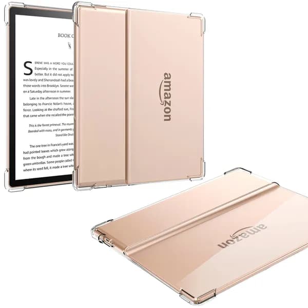 BOZHUORUI Прозрачный чехол для Kindle Oasis 9-го поколения и Oasis 10-го поколения