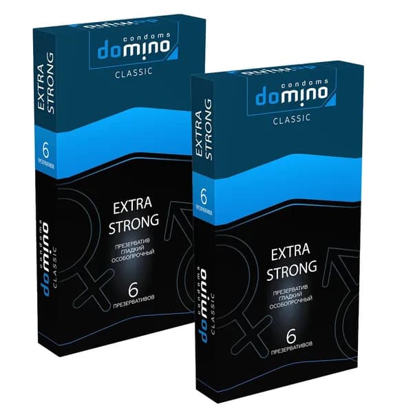 Презервативы Domino Classic Extra Strong 12 шт