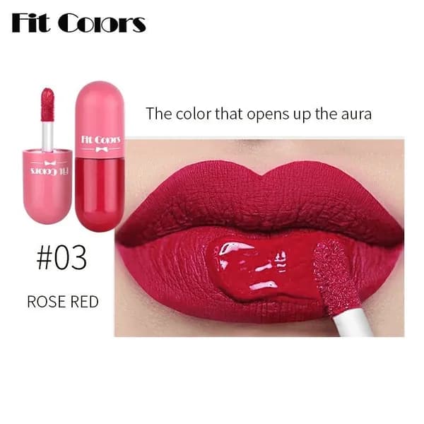 Fit Colors для MINI Капсульная матовая помада 6 мл стойкая водостойкая